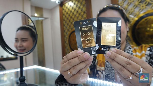 illini news Gila! Harga Emas Antam Hari Ini Cetak Rekor Lagi, Tembus Rp 1,74 Juta