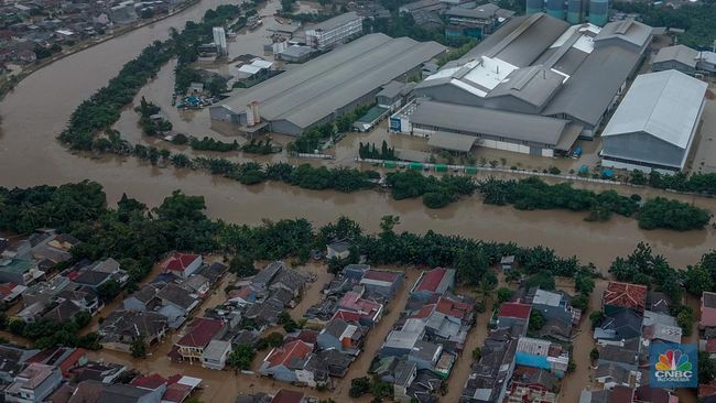 berita aktual Penyebab Banjir Bekasi dan Hujan Deras Jabodetabek Menurut BRIN, BMKG