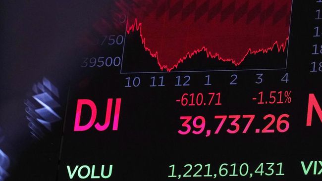 illini berita Tarif Trump Goyang Pasar, Seminggu Wall Street Kebakaran!