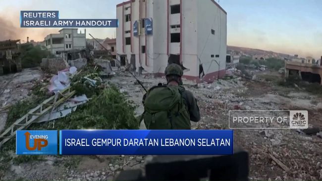 illini news Video: Israel Gempur Daratan Lebanon Selatan