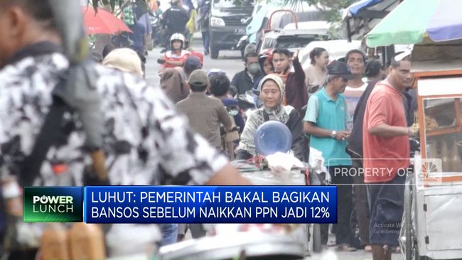 berita aktual Video: Luhut Sebut Pemerintah Bagikan Bansos Sebelum PPN Naik Jadi 12%