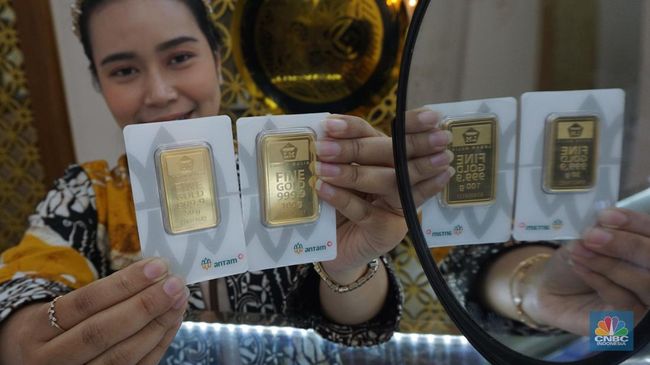 illini news Gokil! Harga Emas Antam Cetak Rekor Lagi Tembus Rp 1,48 Juta