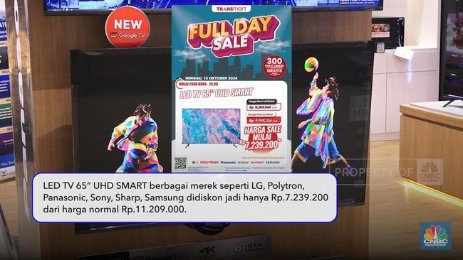 illini berita Hanya di Transmart! TV LED Diskon Sampai 3 Jutaan