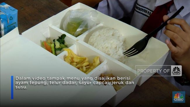 berita aktual Perdana sebagai Wapres, Gibran Bagi-bagi Makan Bergizi Gratis