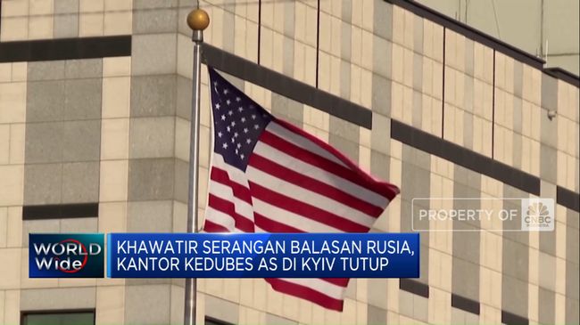 berita aktual Video: Khawatir Serangan Balasan Rusia, Kedubes AS di Kyiv Tutup