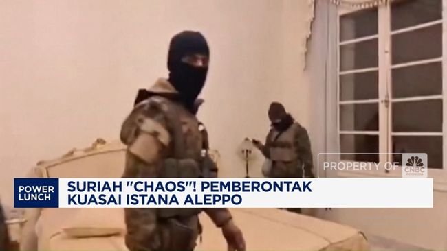 berita aktual Video: Suriah “Chaos”! Pemberontak Kuasai Istana Aleppo