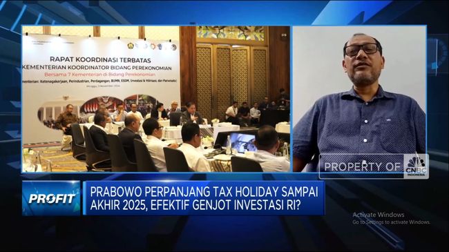 berita aktual Video: Tax Holiday Belum Maksimal Pacu Investasi, Perlu Diperpanjang?