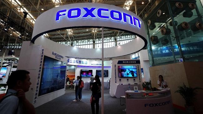 berita aktual China Tahan 4 Pekerja Foxconn, Diduga Terlibat Suap