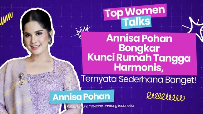 berita aktual Sederhana! Annisa Pohan Bongkar Kunci Rumah Tangga Harmonis