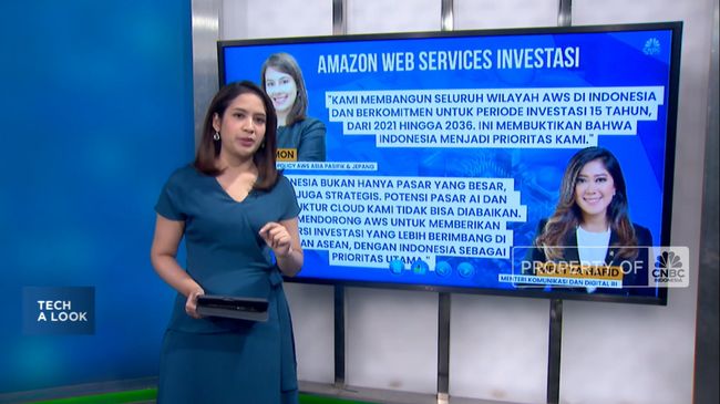 berita aktual Video: Investasi Jumbo Amazon Web Services di Indonesia