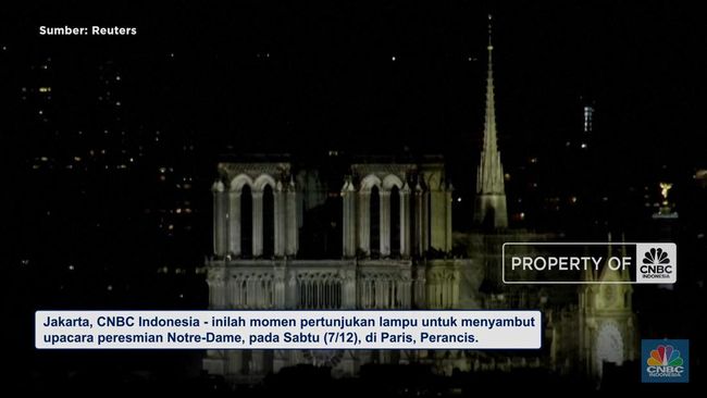 illini news Detik-detik Dibukanya Kembali Notre-Dame