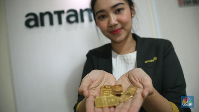 illini berita Harga Emas Antam Hari Ini Stagnan : Rp1.690.000 per Gram!