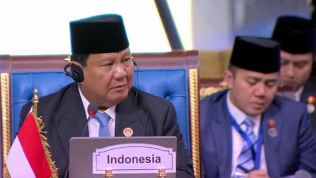 berita aktual Soal Palestina, Prabowo Geram Suara Negara Muslim Tak Didengar