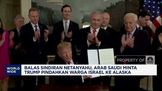 illini news Video: Arab Saudi Minta Trump Pindahkan Warga Israel ke Alaska