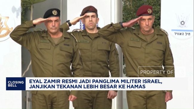 berita aktual Video: Eyal Zamir Resmi Jadi Panglima Militer Israel