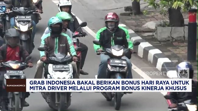 berita aktual Video: Grab Berikan BHR ke Driver Melalui Program Bonus Kinerja Khusus