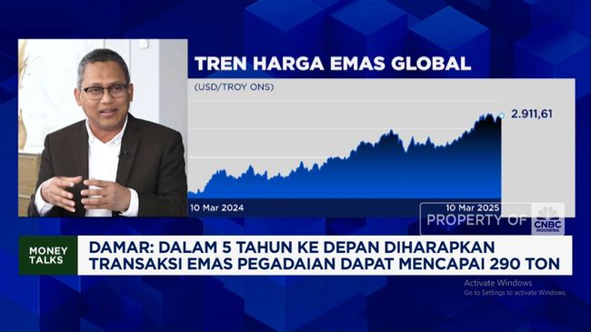 illini berita Video: Jadi Bank Emas, Pegadaian Incar Transaksi Emas 290 Ton