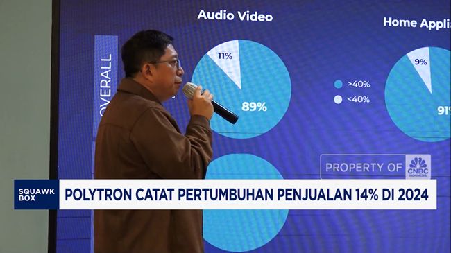 berita aktual Video: Penjualan 2024 Naik 14%, Ini Rencana Bisnis Polytron di 2025