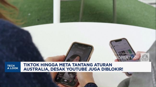 berita aktual Video: TikTok-Meta Tantang Aturan Australia, Desak Youtube Diblokir!